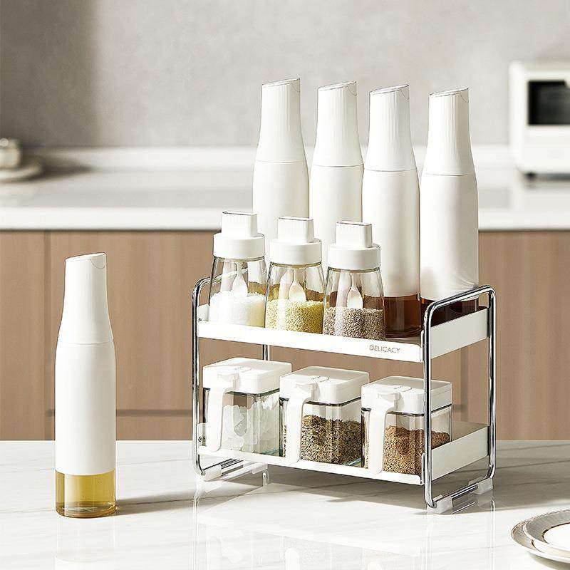 双层厨房物架放调不锈钢ROU金属料置调料架油壶味品收纳调架组合,鲜花速递/花卉仿真/绿植园艺,其它园艺用品,淘宝优惠券,粉丝福利购,淘宝优惠卷