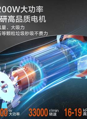 吸亿力强尘器家用大吸力用46150大率美缝专用吸尘机功自动工业吸