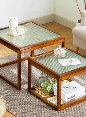 小边几简茶几桌子客厅沙发边46160小柜家用卧室头柜小型现床代约