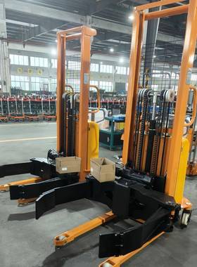 普尔夫电动抱夹叉圆纸筒41470料圆柱形货布物翻转倒料桶油升车降