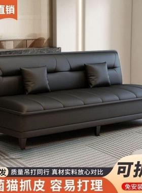 0225新款QFB床沙发一体两折用可叠小户型客厅出租房公寓沙发经济