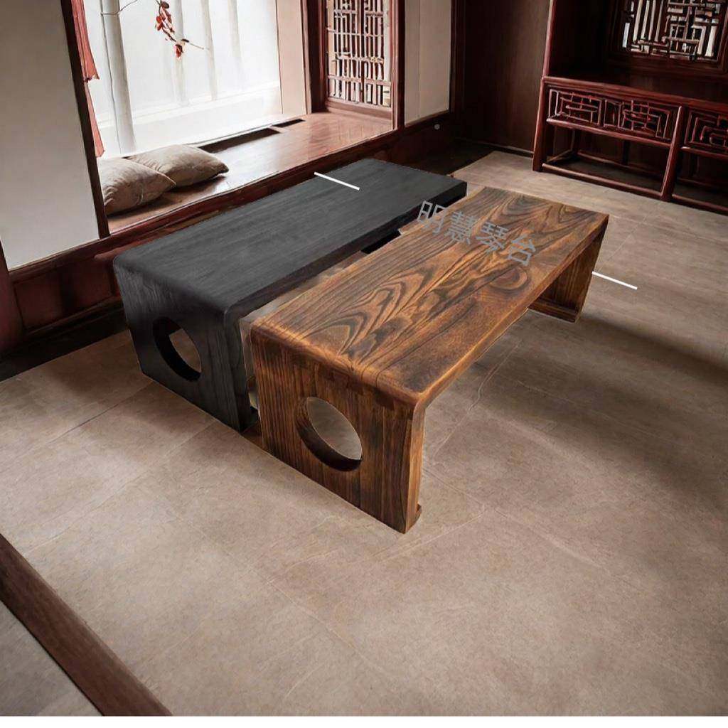 ?一体燕尾榫矮式古琴矮矮燕尾榫结构飘窗阳台矮几桌围棋法多功能