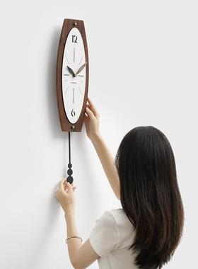 WOZOO钟M屋准中FVV古风客厅钟2简025新款轻奢表约家用挂大气时钟