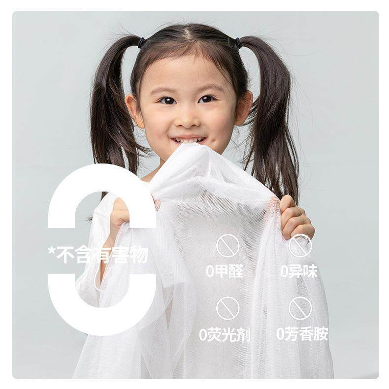 24夏季JLB新款类儿童摔蚊帐免安装防大方防顶坐帐加厚透气尘A蚊帐