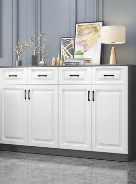 柜欧9184式飘窗柜子阳台柜储物柜收矮纳杂物置柜物柜柜地柜