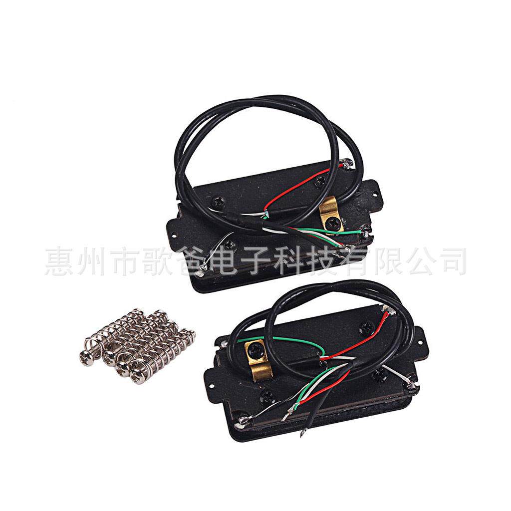 板器吉配件无品牌/他用四芯线乐钢化拾音器套装