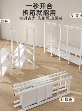 简易布衣柜济型免安装折叠家用卧室经出租房全用钢架橱88300衣结