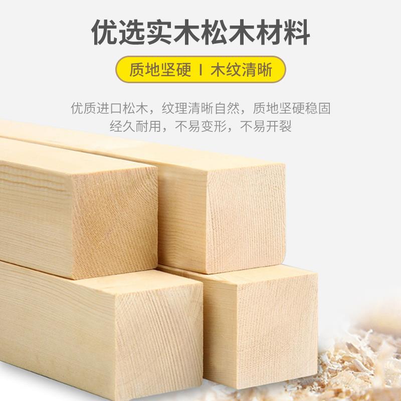 HF2物X实木书架落地置架简易bzc555柜家用儿童书一体靠墙子柜矮格