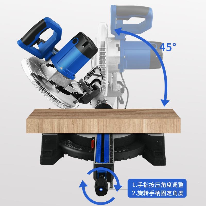 大迈10寸可头大功推式拉式铝DM82551型材高精度切割工业级率台式