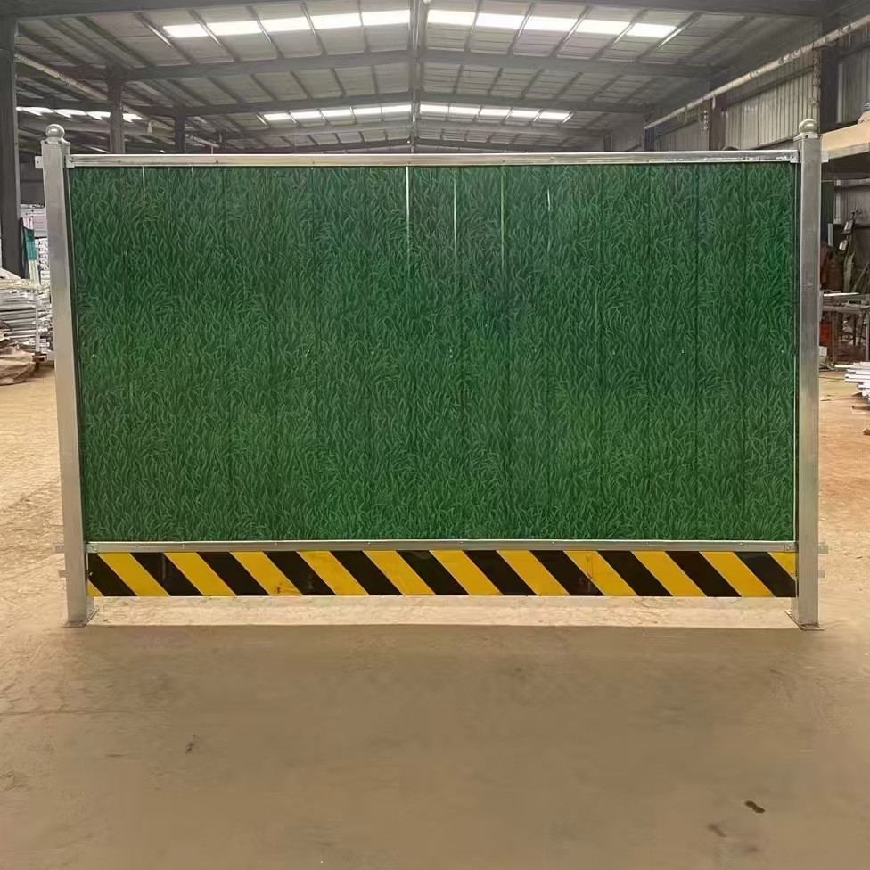 江苏市政铁皮彩钢小草临时围挡