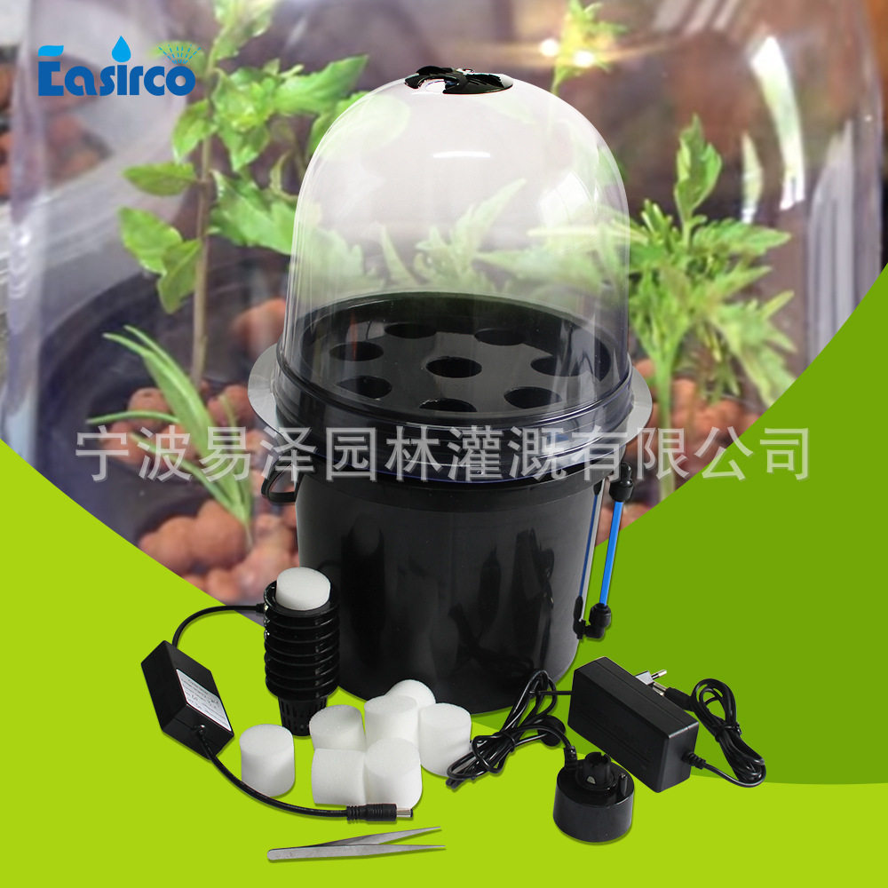 8孔5L雾培育苗桶 育苗水培箱设备 无土栽培种植箱