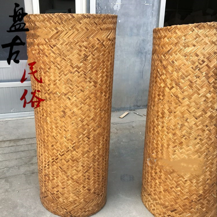 复古老东北芦苇炕席民俗老物件