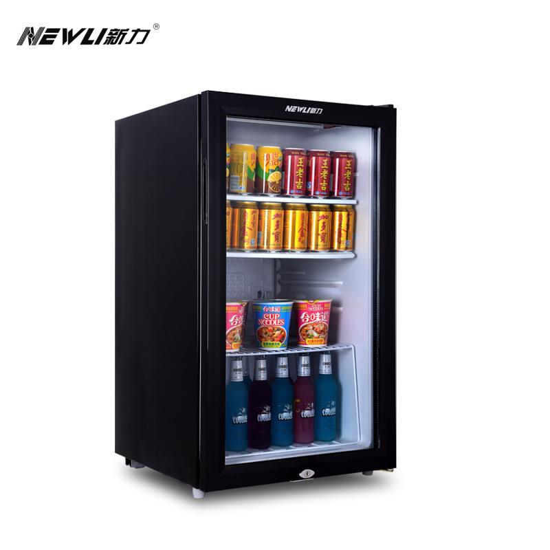 SC-110商用立式冷柜展示柜商用饮品饮料保鲜柜带锁