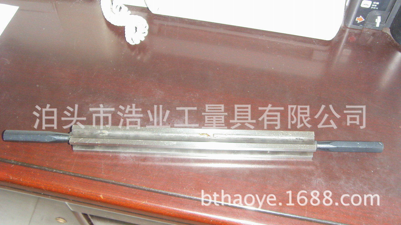 工具钢不锈钢四棱检验平尺带手柄