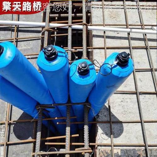 高低标号混凝土隔断拦茬充气囊梁柱砼拦截阻断拼插式建筑隔断气囊