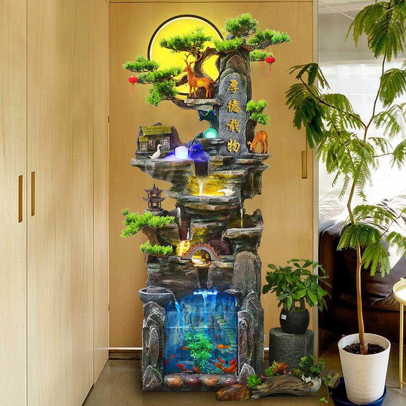 大型落地假山流水摆件循环水客厅生财鱼缸开 业礼品高山喷泉风水,3C数码配件,USB多功能数码宝,淘宝优惠券,粉丝福利购,淘宝优惠卷