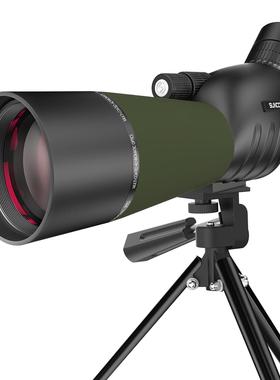 25-75x60悦目弯角观鸟镜 高清高倍绿色（三脚架现货