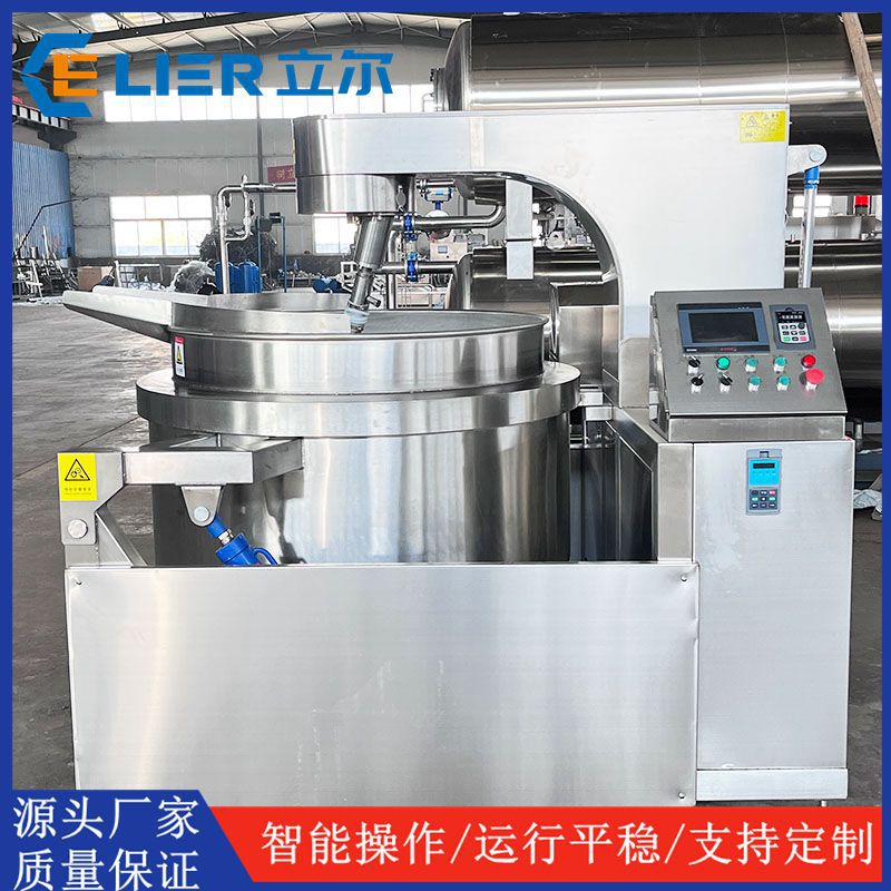 阿胶熬制设备   豆瓣酱蒜蓉辣酱刮底搅拌炒锅  酱料全自动翻炒锅