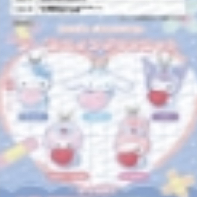 11月日本扭蛋三丽鸥角色