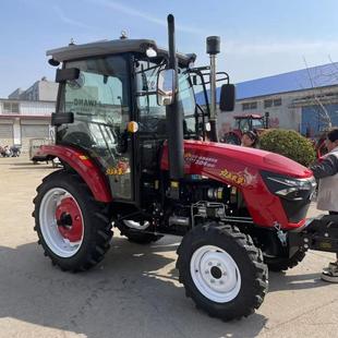 力王50马力拖拉机 704四驱拖拉机价格 大马力旋耕机