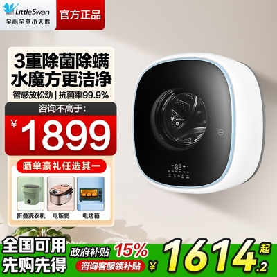 小天鹅壁挂洗衣机小海绵迷你宝宝