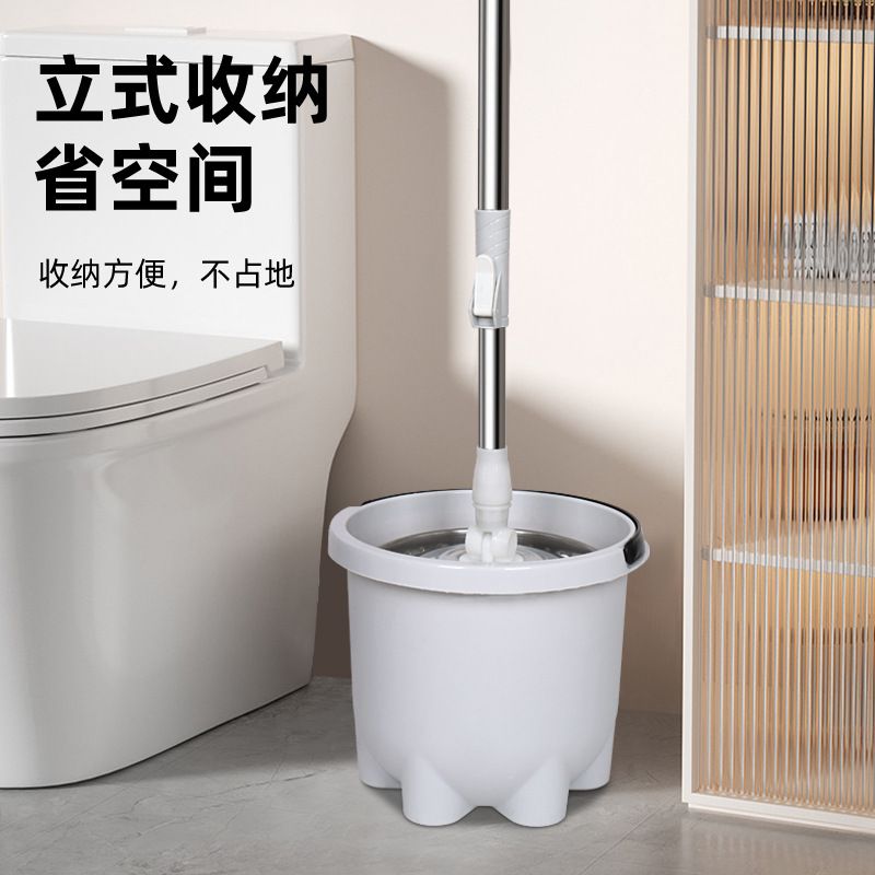 懒人旋转拖把拖地家用自动免手洗甩干桶手压木地板拖布桶