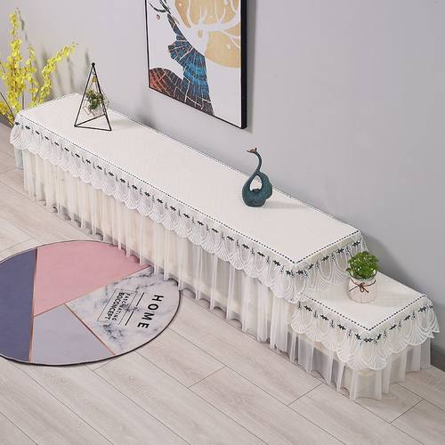 电视柜罩茶几长方形桌布防尘布组合电视柜桌布套装电视柜套供应链