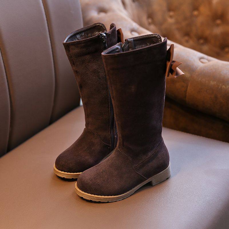 女童靴子高筒过膝长靴长筒皮靴中大童公主2025秋季新款秋冬款加绒,童鞋/婴儿鞋/亲子鞋,皮靴,淘宝优惠券,粉丝福利购,淘宝优惠卷