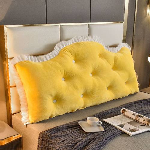 公主床头靠垫大靠背单双人卧室靠枕榻榻米软包皇冠墙靠可拆洗