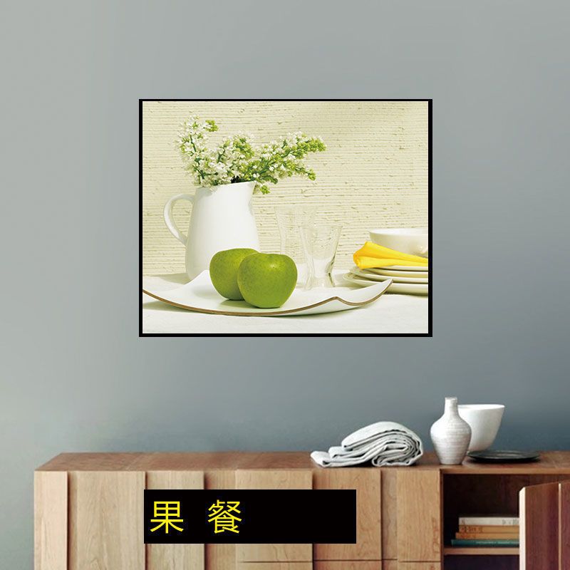 电表箱遮盖装饰画免打孔配电箱可推拉遮挡客厅挂画电闸盒总开关画