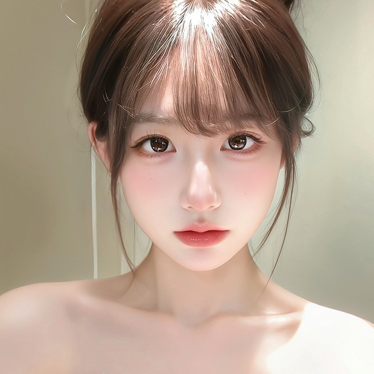无需发卡八字刘海假发片女头顶真发轻薄无痕隐形增发量魔术发缝贴