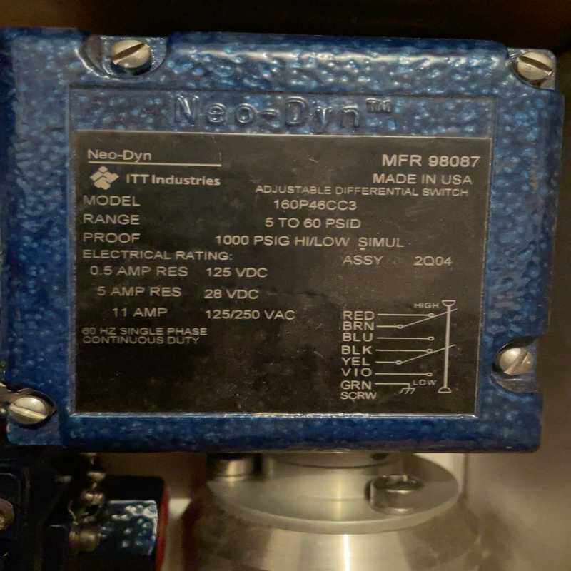 Neo-Dyn压力开关160P46CC3全新原装（崽载电子）