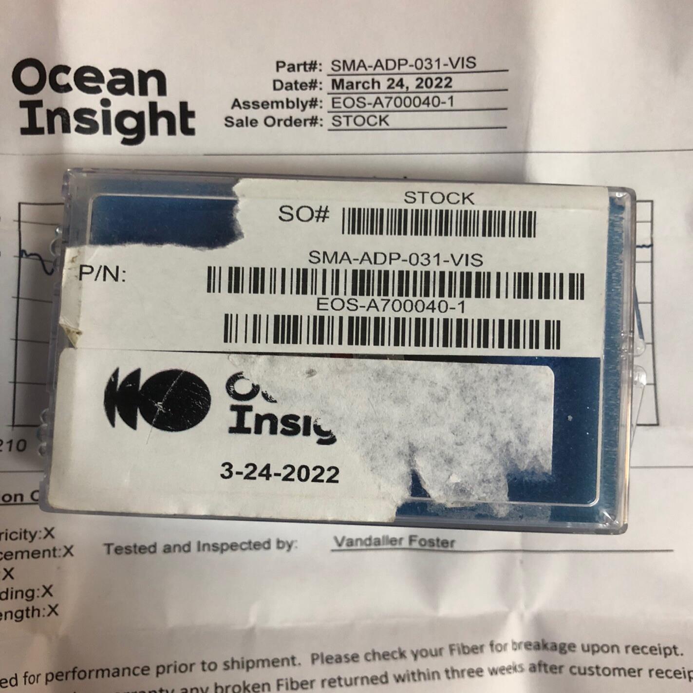Ocean Insight光谱仪配件SMA- ADP-031（耶耶电子）
