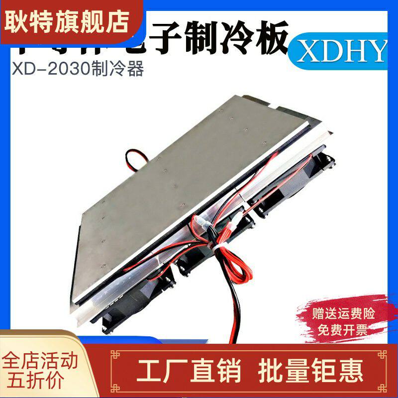 工厂直营XD2030半导体制冷片降温模块电子制冷器制冷板组件带电源