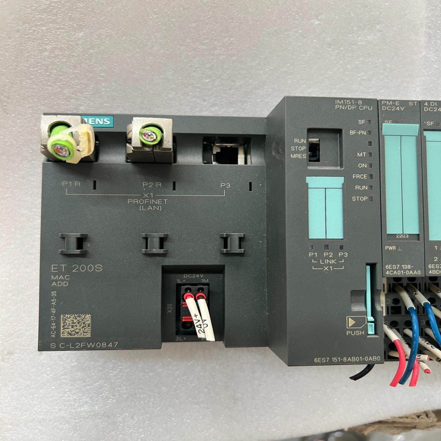 议~西门子PLC模块6ES7 151-8AB01-0AB0成色新