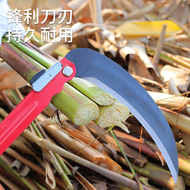 农用折叠镰刀割草刀园艺工具铲子锄头户外家用挖野菜除草钓鱼防护