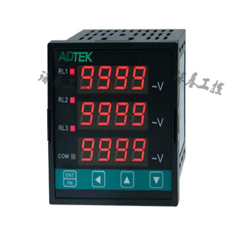 ADTEK铨盛CM3-VA7系列4位数小型三相电压电流表全新原装正品