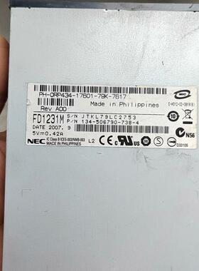 工业级小软驱FD1231M NEC 实拍图进口的就一个议价