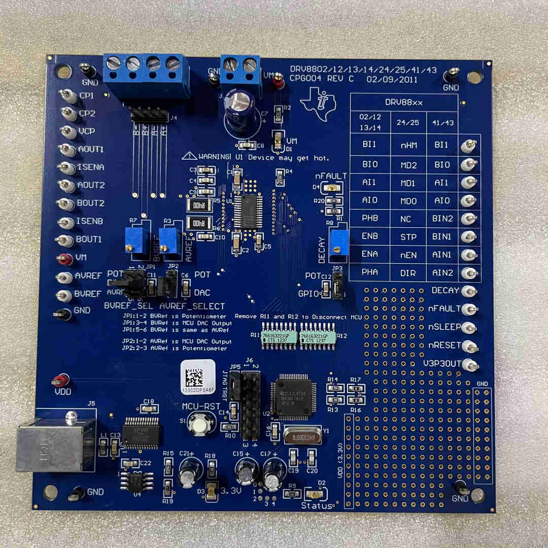(议价)德洲TI DRV8802开发板