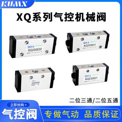 XQ230630/XQ230631气控阀新益型XQ250630/XQ250631二位三通/五通