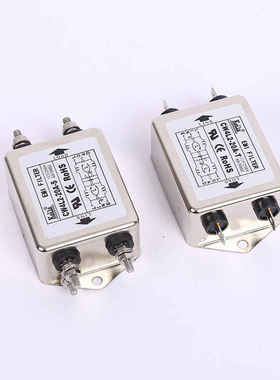 KEILS电源滤波器单相220V交流20ACW4L2-20A-T净化器CW4L2-20A-S