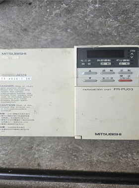 【汇生】拆机三菱变频器FR-A024-1.5K 一个脚断 实物功能包【议价