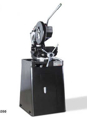 呲铁CTCS350金属切割机圆锯机水切机锯床型材切割机大功率切管机