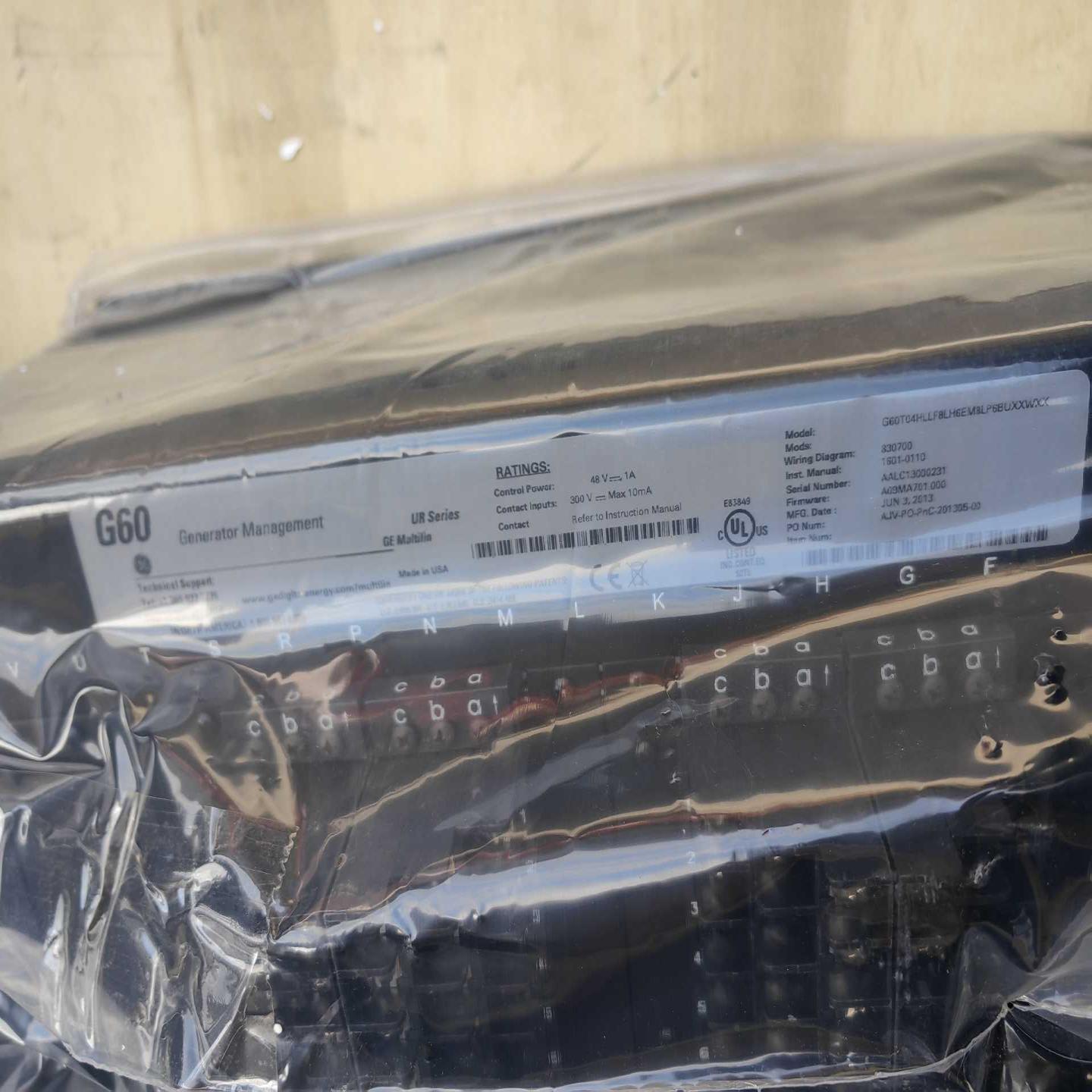 议~G60:Generator Management: G60T