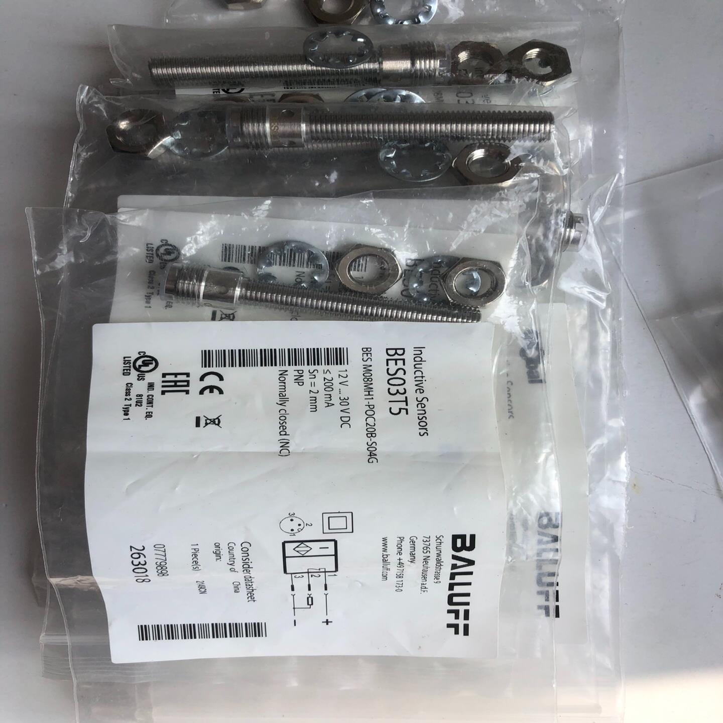 【汇生 】全新原装正品巴鲁夫传感器BES03T5现货BES M08【议价