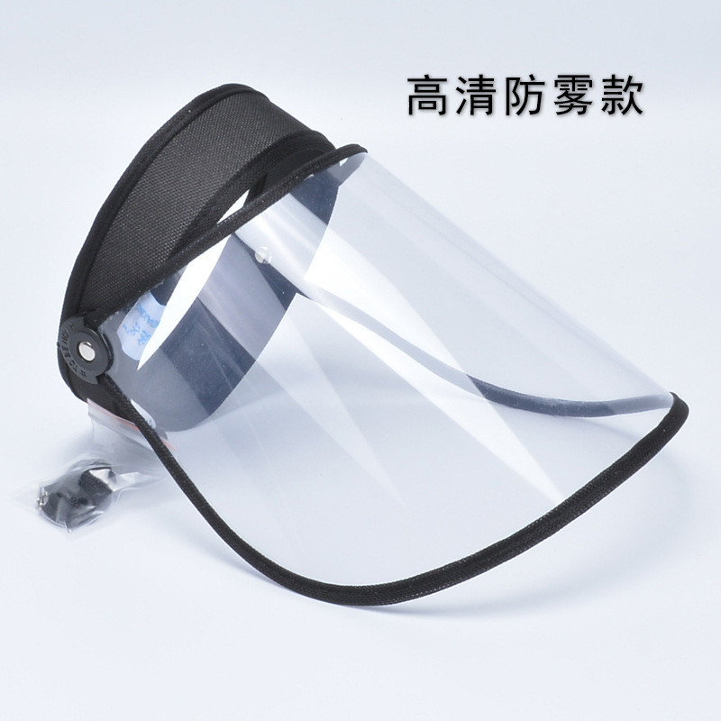加厚可翻盖厨房炒菜面罩做饭防油溅防油烟神器女全脸油炸护脸面具