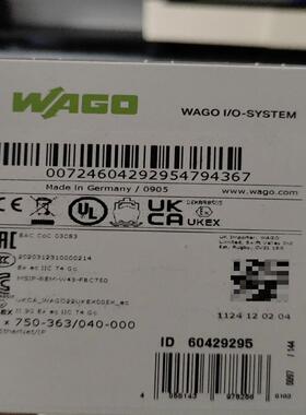 750-363040-000未拆封德国进口 750议价