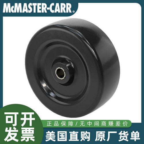 McMASTER-CARR美国麦克马斯特原装防静电静态控制橡胶轮2328T75