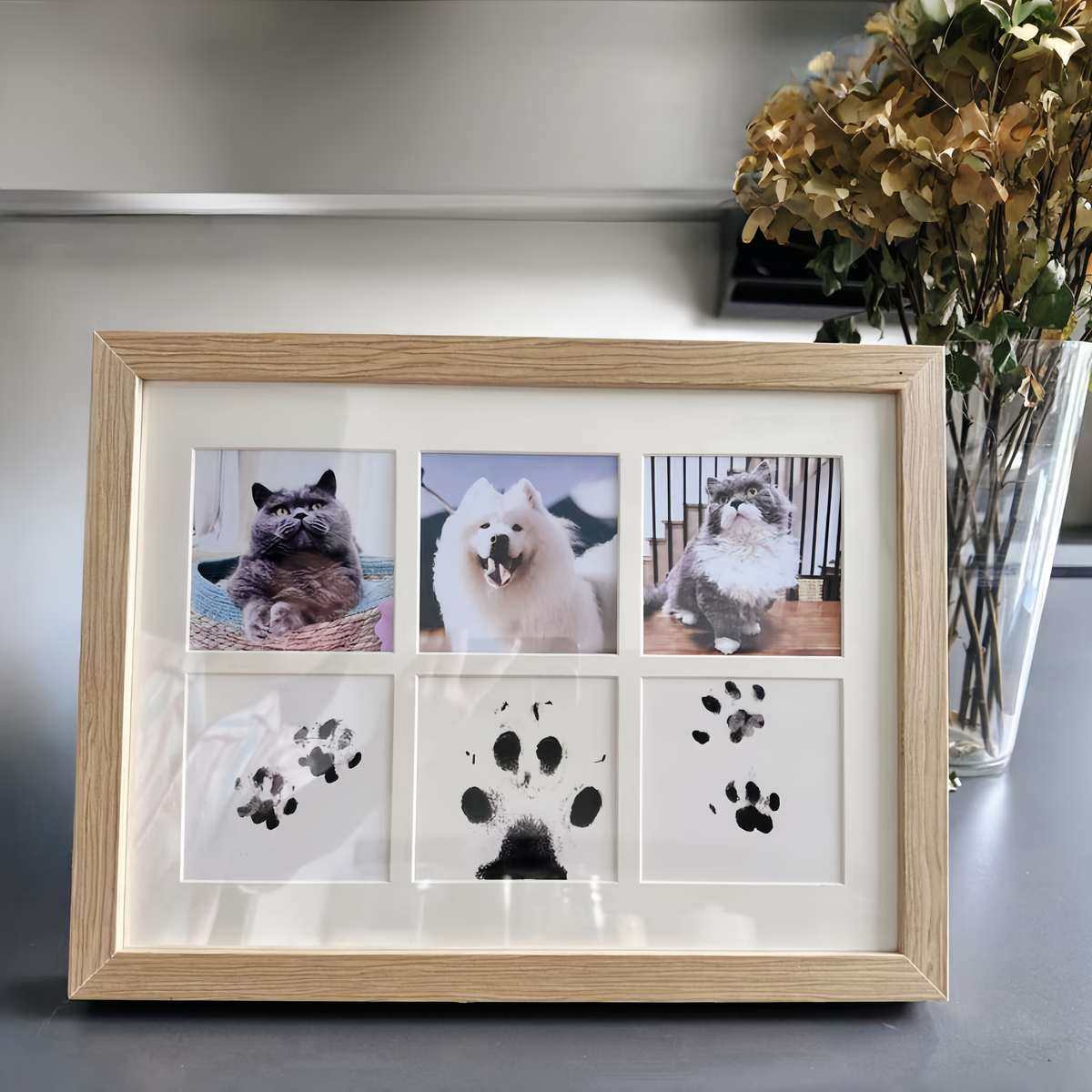 宠物爪印纪念相框猫咪手脚印留念宠物印泥狗狗爪印相框足印印章,宠物/宠物食品及用品,宠物相册、明信片等周边,淘宝优惠券,粉丝福利购,淘宝优惠卷