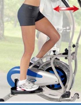 A厦门特产K2082流行欧美动感单车椭圆车健身车风扇车椭圆车